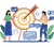 Data-backed targeting icon