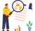 Performance transparency report icon
